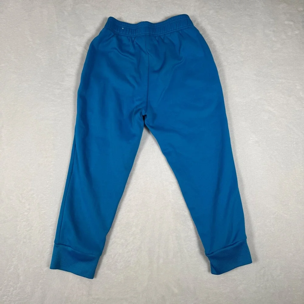 Nike Reebok Hoodie Joggers Kids 4 5 Blue Black Fleece Activewear Set Good